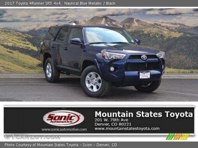 2017 Toyota 4Runner SR5 4x4 in Nautical Blue Metallic