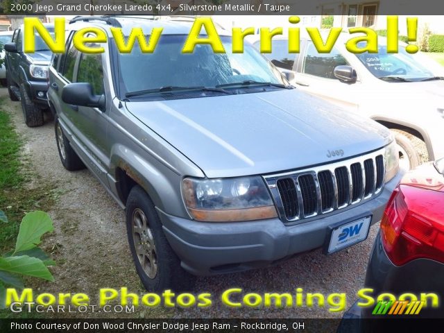 2000 Jeep Grand Cherokee Laredo 4x4 in Silverstone Metallic