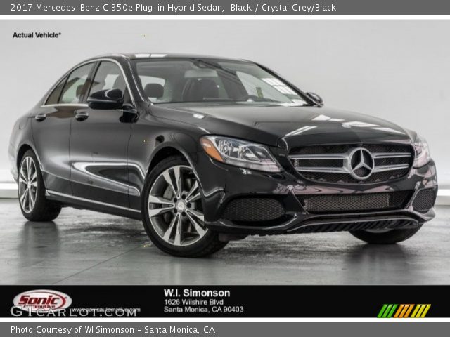 2017 Mercedes-Benz C 350e Plug-in Hybrid Sedan in Black