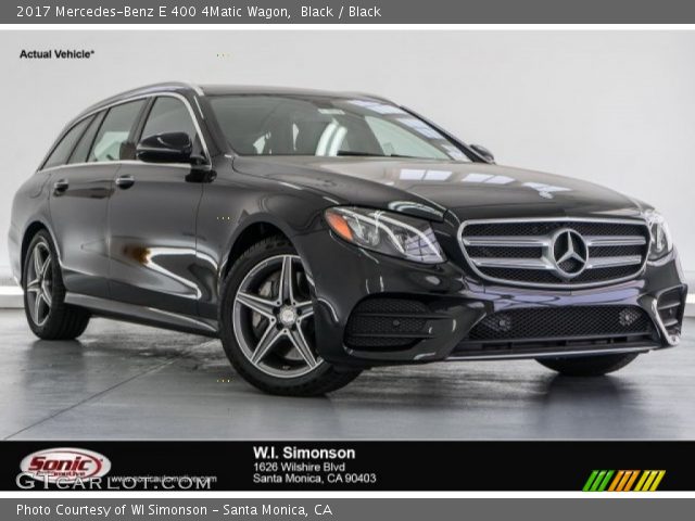 2017 Mercedes-Benz E 400 4Matic Wagon in Black