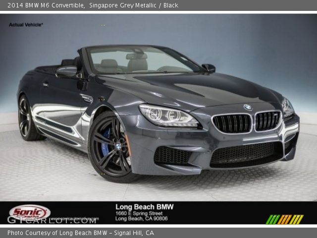 2014 BMW M6 Convertible in Singapore Grey Metallic