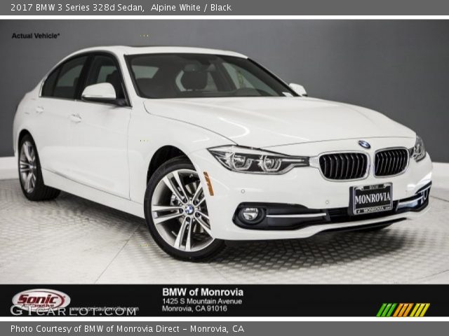 2017 BMW 3 Series 328d Sedan in Alpine White