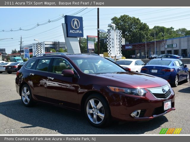 2011 Acura TSX Sport Wagon in Basque Red Pearl