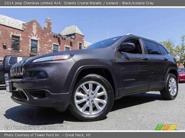 2014 Jeep Cherokee Limited 4x4 in Granite Crystal Metallic
