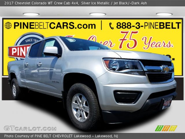 2017 Chevrolet Colorado WT Crew Cab 4x4 in Silver Ice Metallic