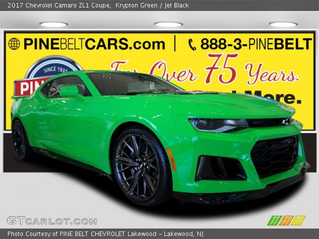 2017 Chevrolet Camaro ZL1 Coupe in Krypton Green