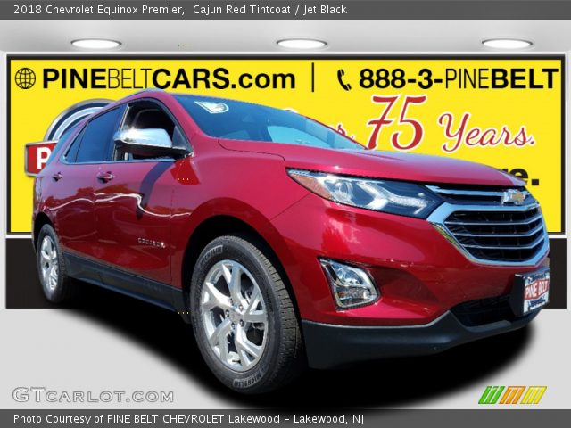 2018 Chevrolet Equinox Premier in Cajun Red Tintcoat
