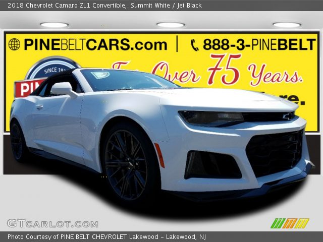 2018 Chevrolet Camaro ZL1 Convertible in Summit White