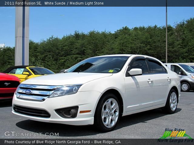 2011 Ford Fusion SE in White Suede