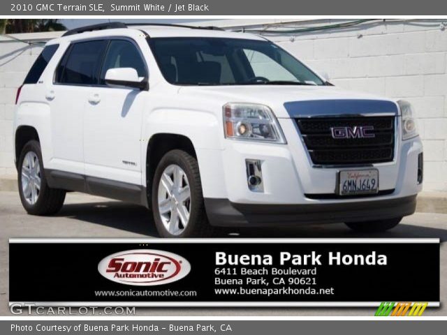 2010 GMC Terrain SLE in Summit White