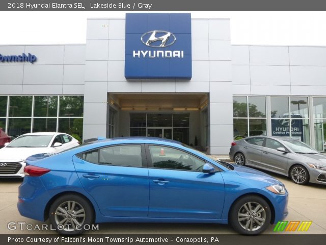 2018 Hyundai Elantra SEL in Lakeside Blue