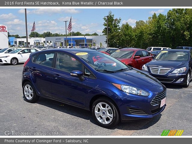 2016 Ford Fiesta SE Hatchback in Kona Blue Metallic