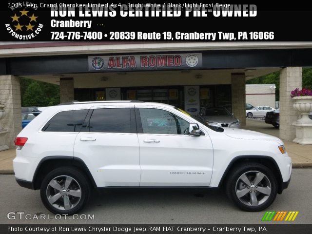 2015 Jeep Grand Cherokee Limited 4x4 in Bright White