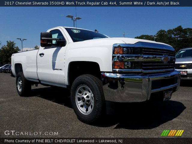 2017 Chevrolet Silverado 3500HD Work Truck Regular Cab 4x4 in Summit White