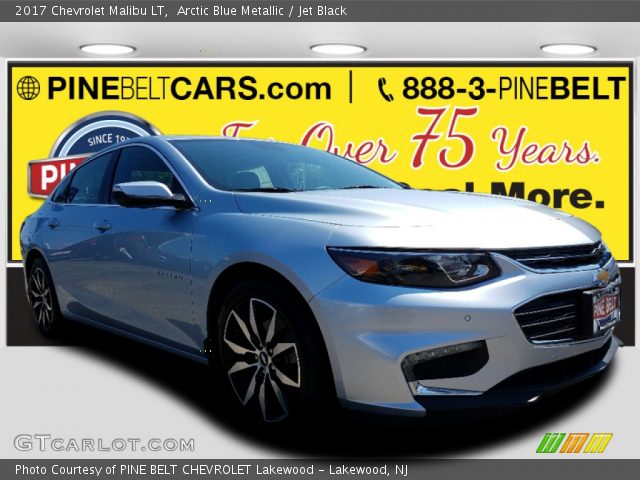 2017 Chevrolet Malibu LT in Arctic Blue Metallic