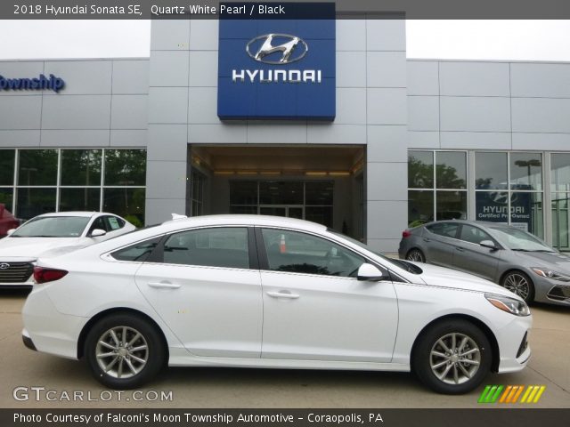 2018 Hyundai Sonata SE in Quartz White Pearl