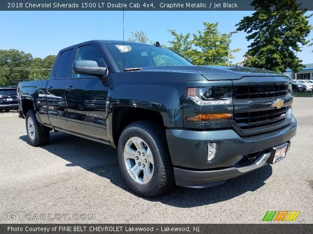 2018 Chevrolet Silverado 1500 LT Double Cab 4x4 in Graphite Metallic