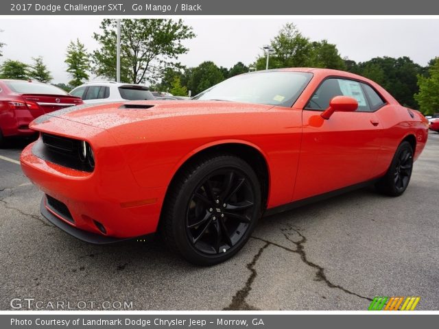 2017 Dodge Challenger SXT in Go Mango