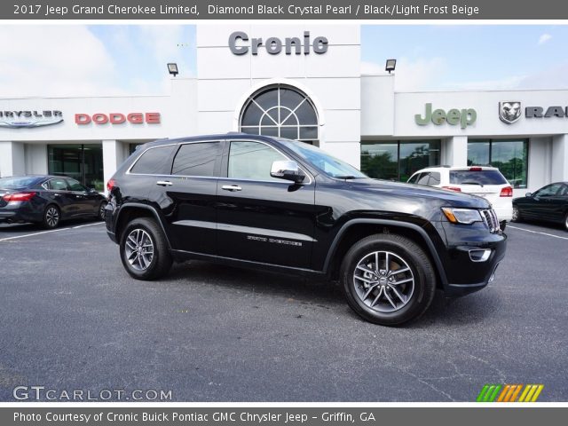 2017 Jeep Grand Cherokee Limited in Diamond Black Crystal Pearl