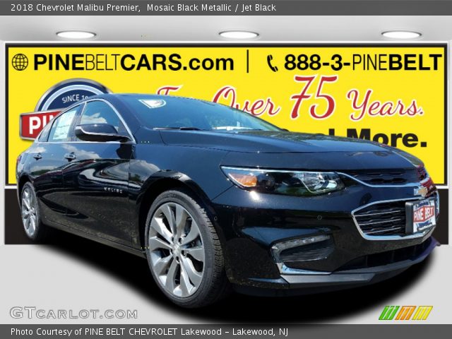 2018 Chevrolet Malibu Premier in Mosaic Black Metallic