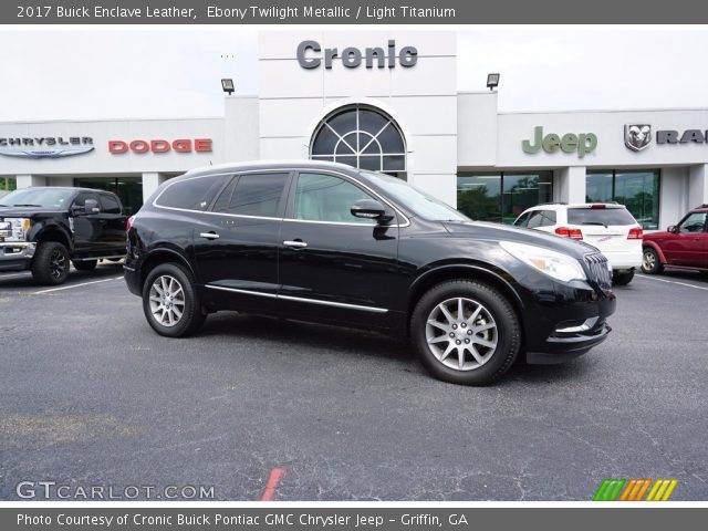 2017 Buick Enclave Leather in Ebony Twilight Metallic
