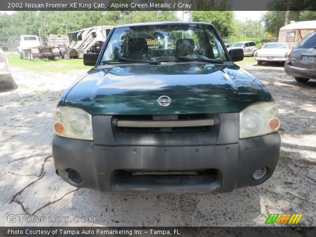 2002 Nissan Frontier XE King Cab in Alpine Green Metallic