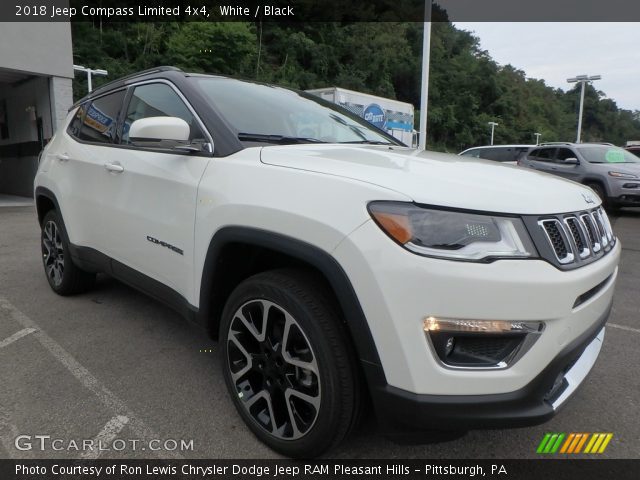 2018 Jeep Compass Limited 4x4 in White