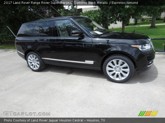 2017 Land Rover Range Rover Supercharged in Santorini Black Metallic