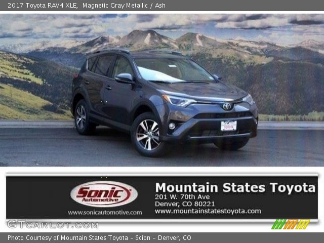 2017 Toyota RAV4 XLE in Magnetic Gray Metallic