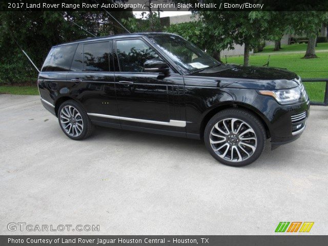 2017 Land Rover Range Rover Autobiography in Santorini Black Metallic