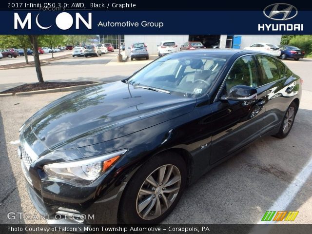 2017 Infiniti Q50 3.0t AWD in Black