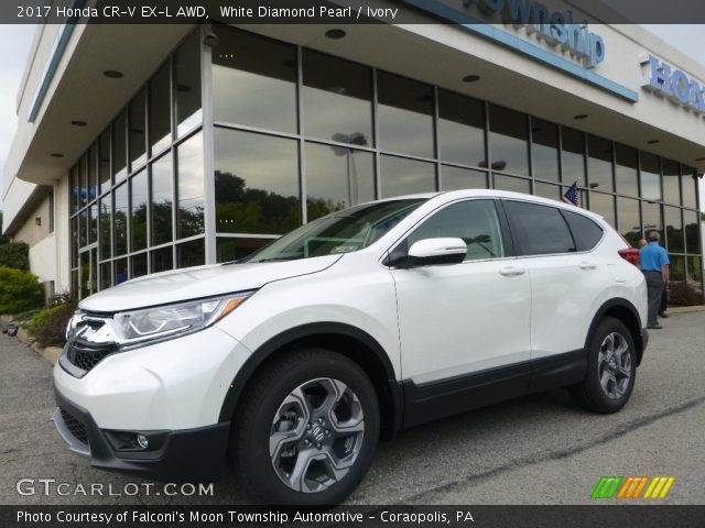 2017 Honda CR-V EX-L AWD in White Diamond Pearl