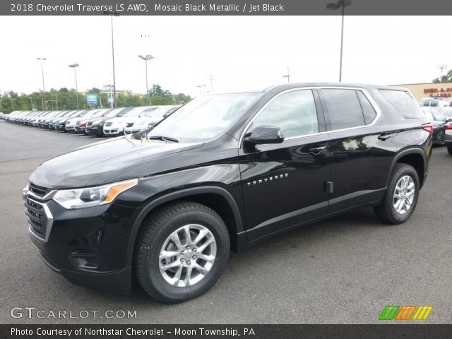 2018 Chevrolet Traverse LS AWD in Mosaic Black Metallic