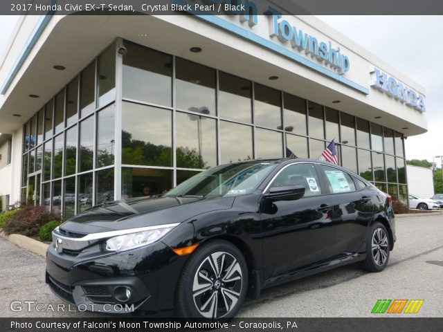 2017 Honda Civic EX-T Sedan in Crystal Black Pearl