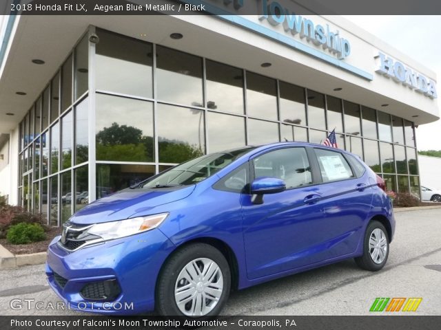 2018 Honda Fit LX in Aegean Blue Metallic