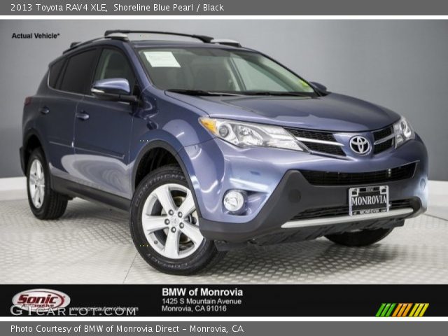 2013 Toyota RAV4 XLE in Shoreline Blue Pearl