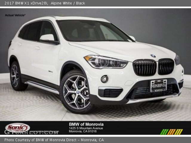 2017 BMW X1 xDrive28i in Alpine White