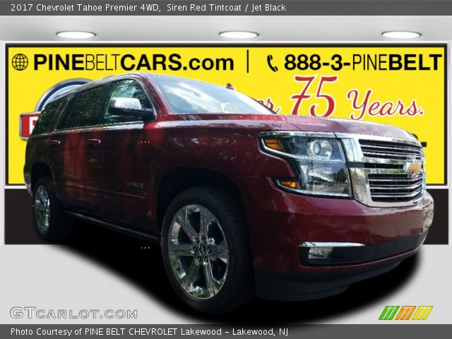 2017 Chevrolet Tahoe Premier 4WD in Siren Red Tintcoat