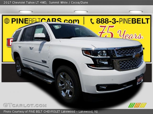 2017 Chevrolet Tahoe LT 4WD in Summit White