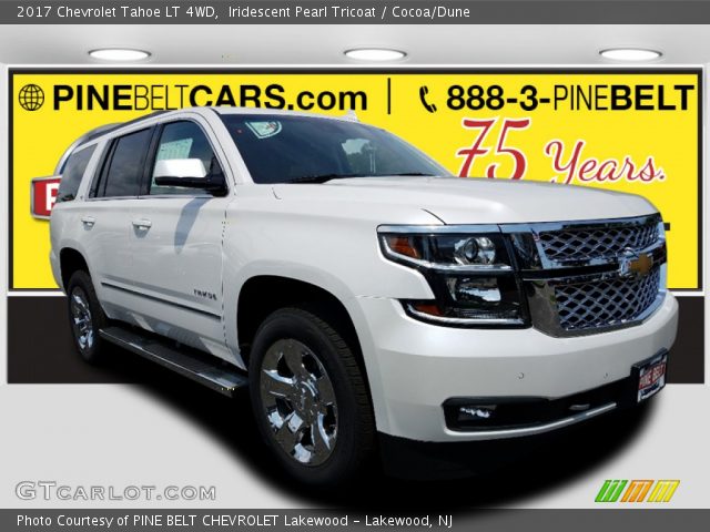 2017 Chevrolet Tahoe LT 4WD in Iridescent Pearl Tricoat