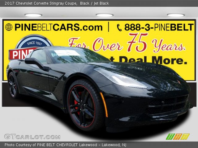 2017 Chevrolet Corvette Stingray Coupe in Black