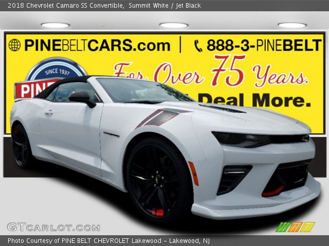2018 Chevrolet Camaro SS Convertible in Summit White
