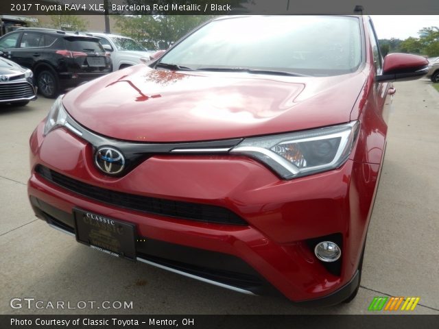 2017 Toyota RAV4 XLE in Barcelona Red Metallic