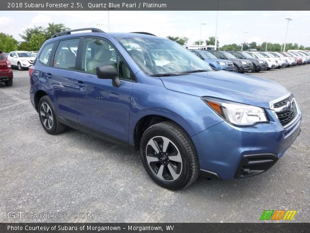 2018 Subaru Forester 2.5i in Quartz Blue Pearl