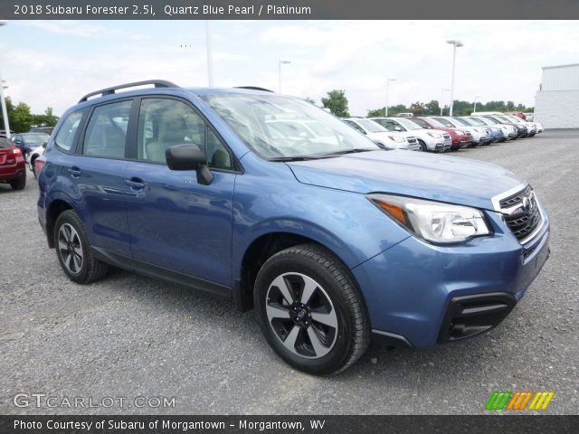 2018 Subaru Forester 2.5i in Quartz Blue Pearl