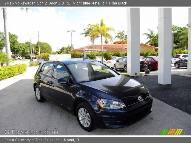 2016 Volkswagen Golf 2 Door 1.8T S in Night Blue Metallic