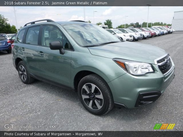 2018 Subaru Forester 2.5i in Jasmine Green Metallic