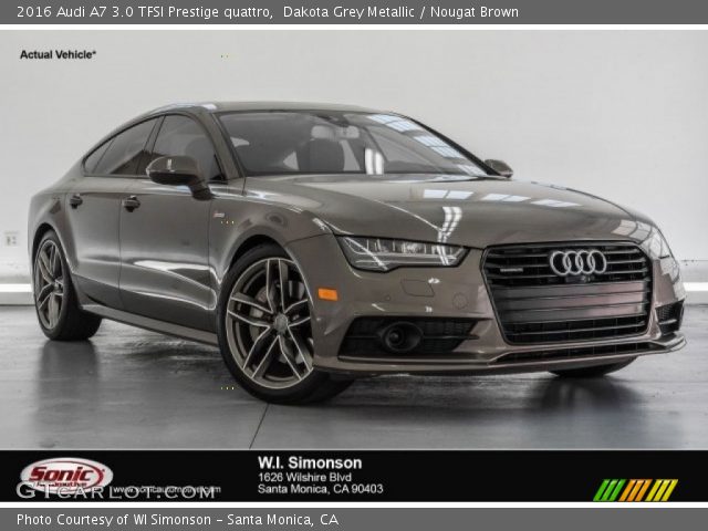 2016 Audi A7 3.0 TFSI Prestige quattro in Dakota Grey Metallic