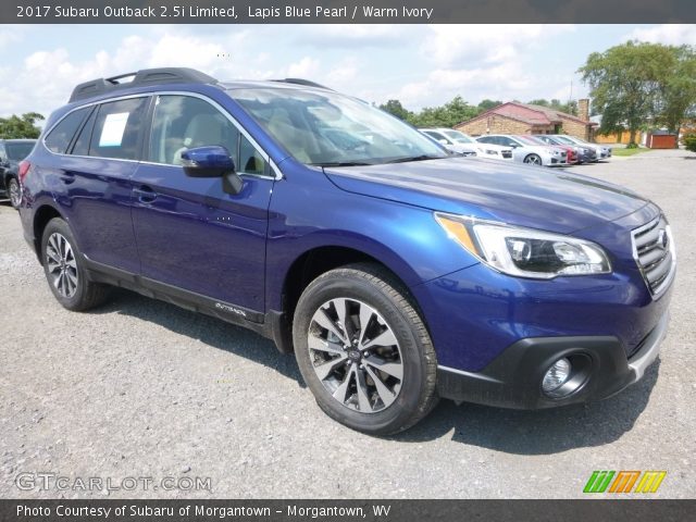 2017 Subaru Outback 2.5i Limited in Lapis Blue Pearl
