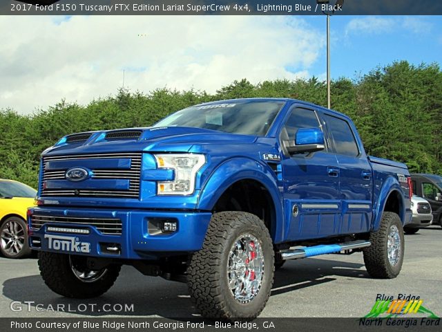 2017 Ford F150 Tuscany FTX Edition Lariat SuperCrew 4x4 in Lightning Blue